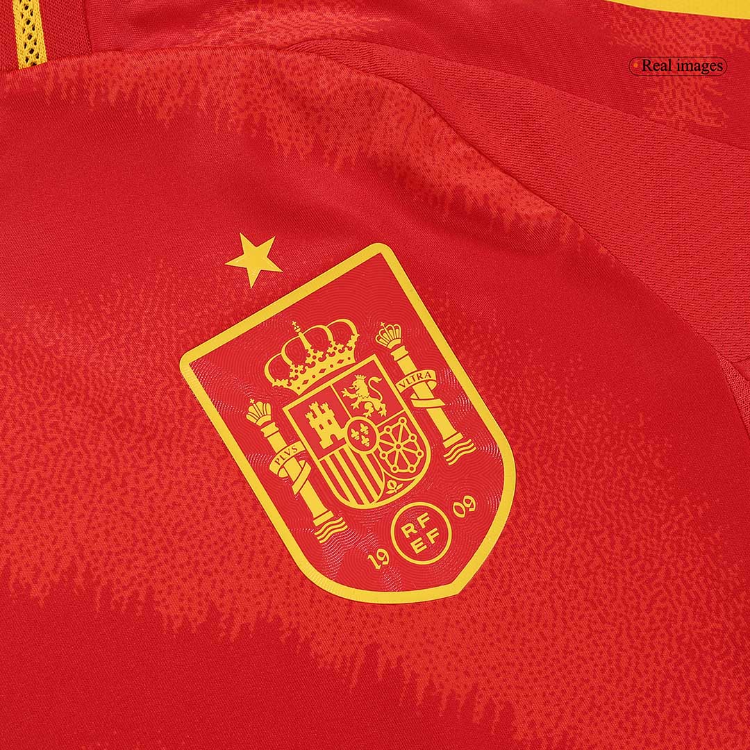 Oryginalna koszulka domowa RODRIGO #16 Hiszpania na Euro 2024