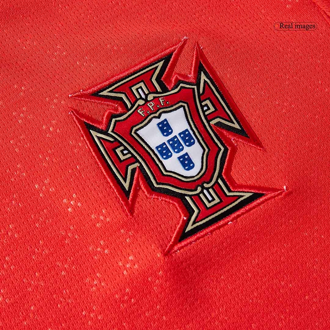Koszulka piłkarska Portugalii z długim rękawem 2025, czerwona