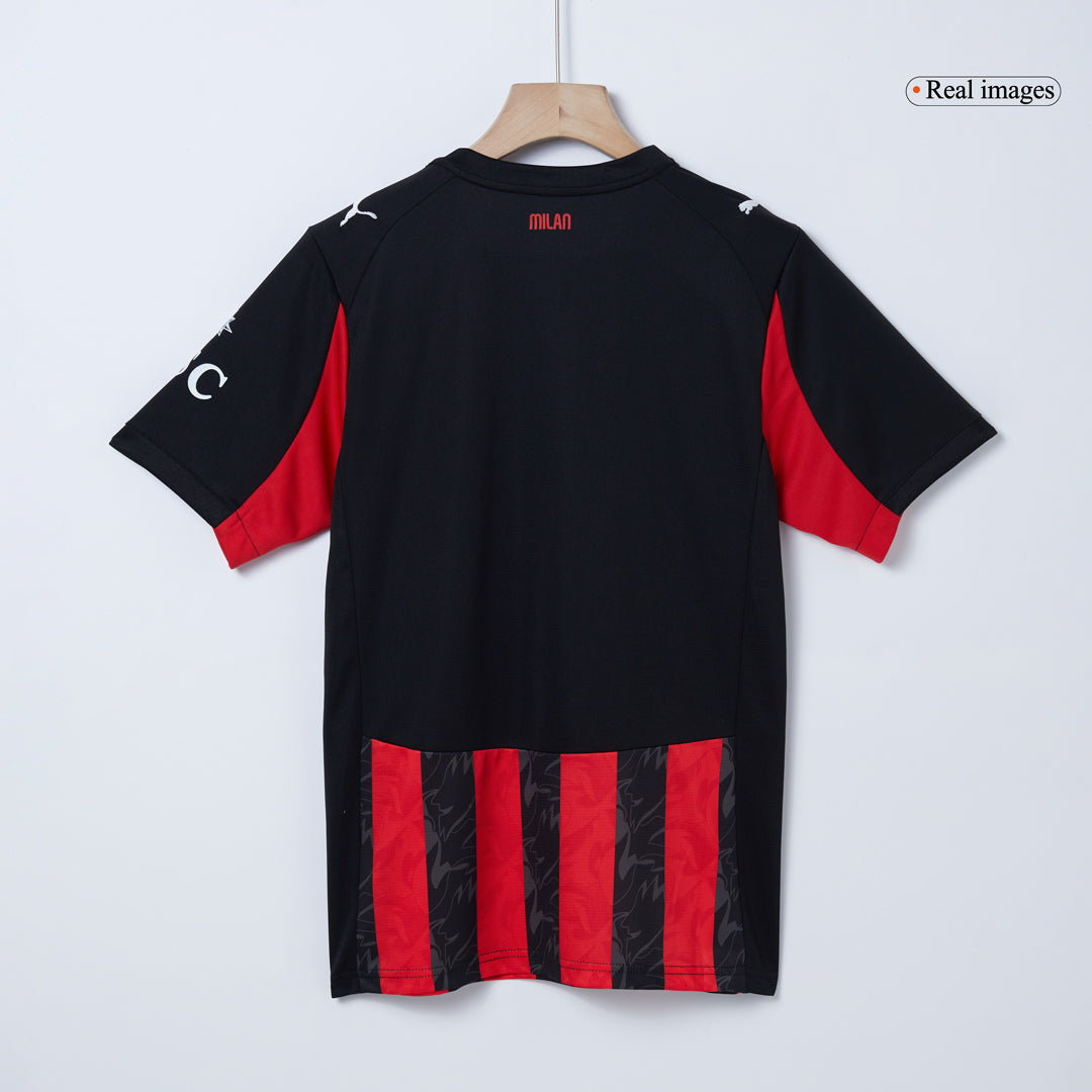 Koszulka piłkarska MODRIĆ #14 AC Milan 2025/26 czerwono-czarna