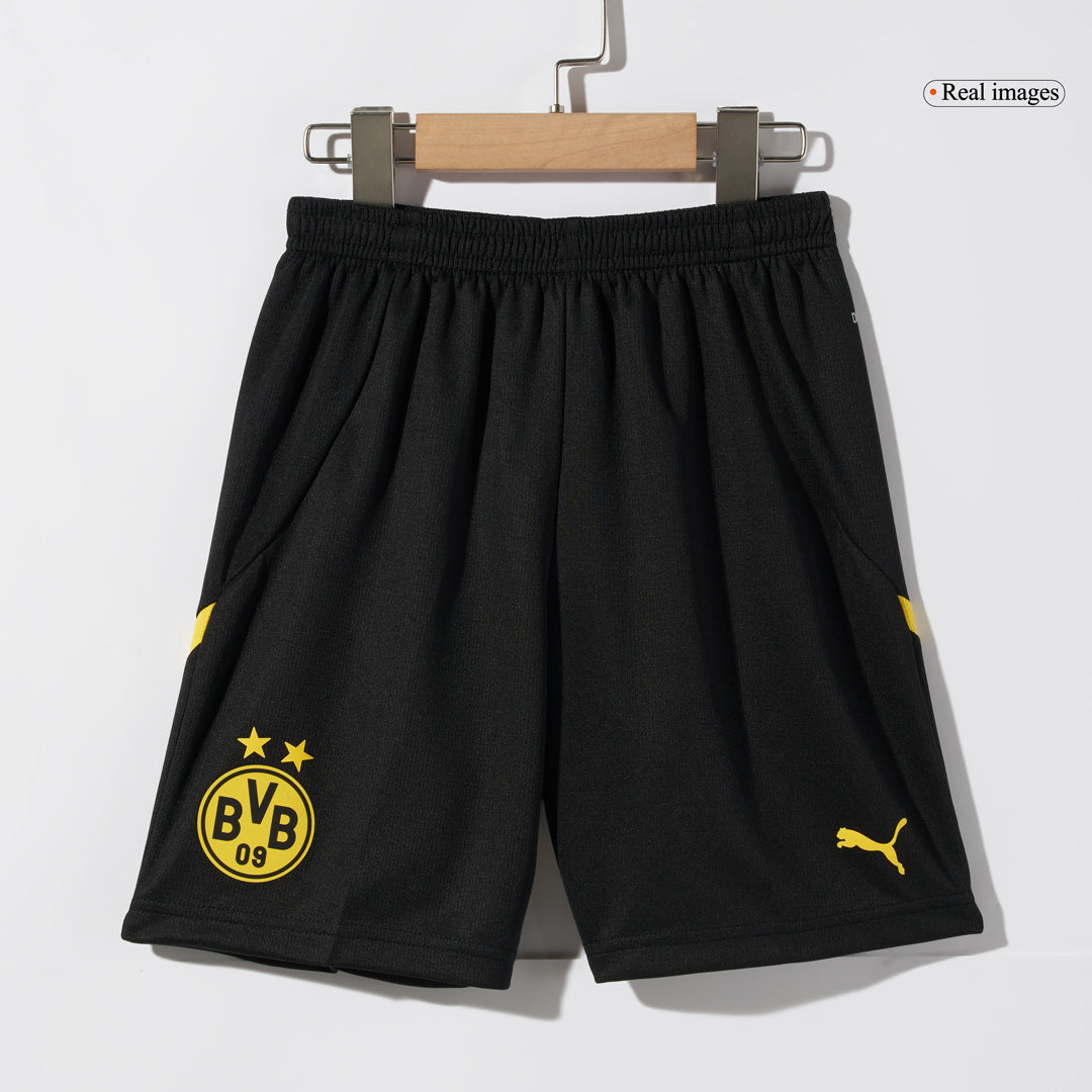 Dziecięcy zestaw piłkarski Borussia Dortmund Home (koszulka + spodenki + skarpetki)