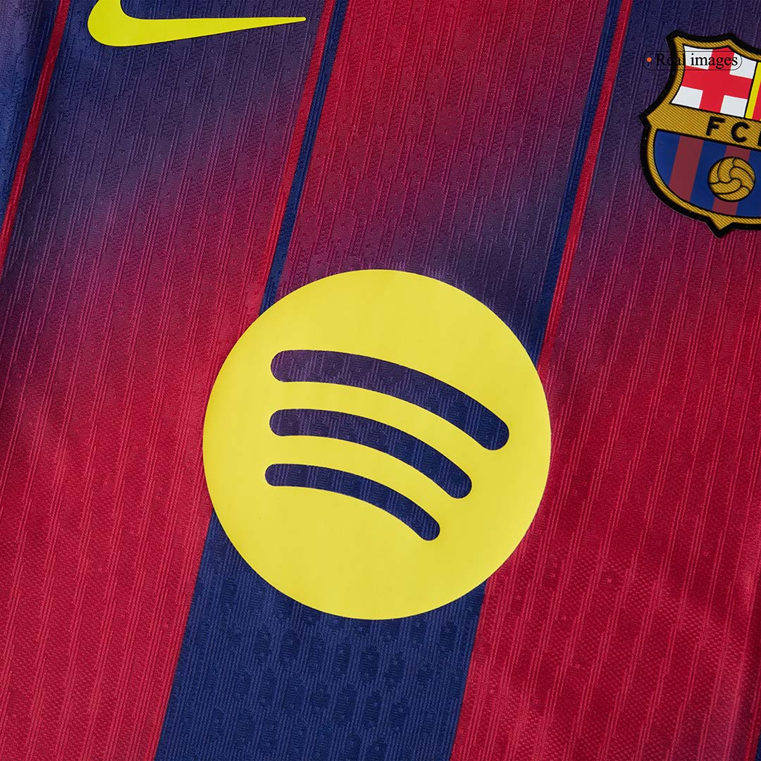 Koszulka domowa ROONY #19 Barcelona 2025/26, czerwono-niebieska