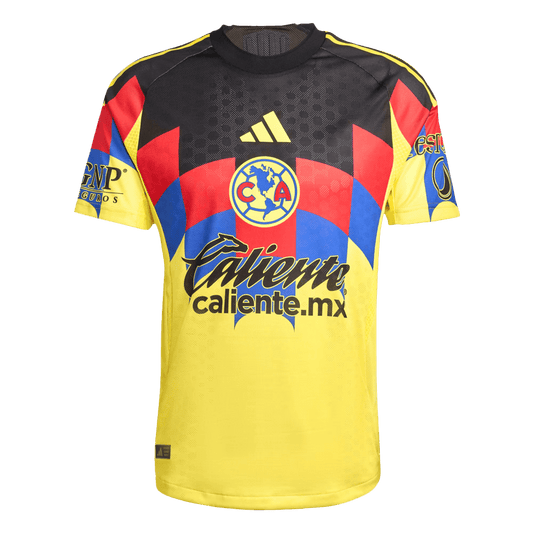 Oryginalna domowa koszulka piłkarska Club America 2025/26 żółta