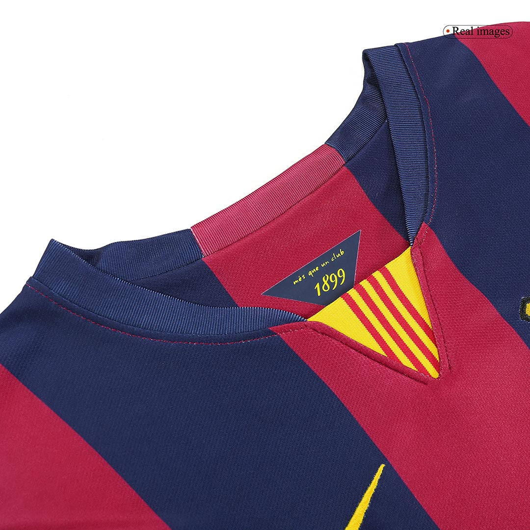 Koszulka piłkarska Retro SUÁREZ #9 2014/15 Barcelona Home