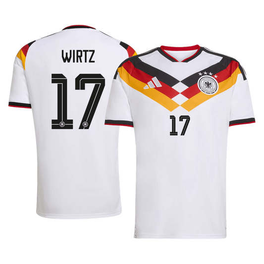 WIRTZ #17 Niemcy Domowa Koszulka Piłkarska 2026