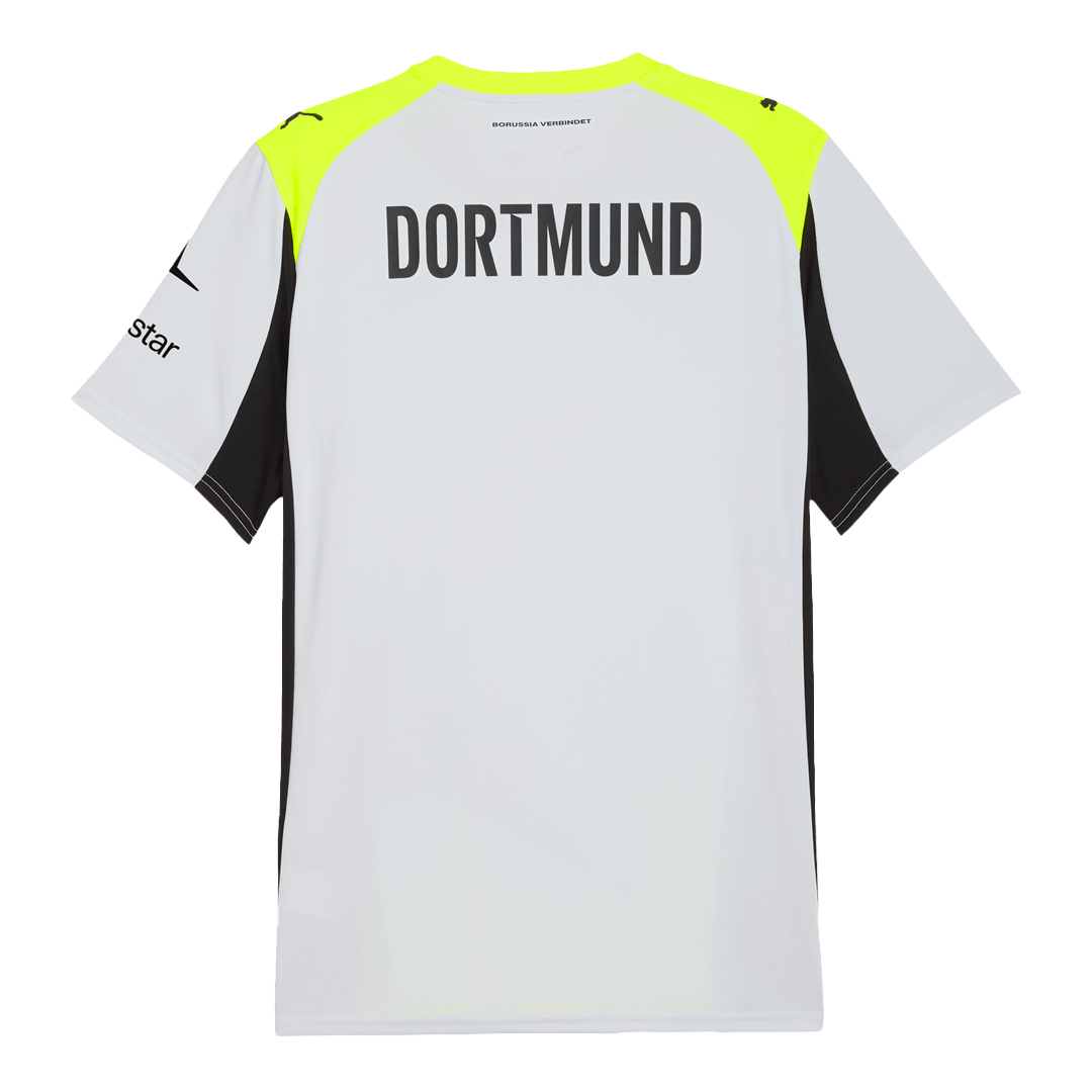 Wyjazdowa koszulka piłkarska Borussii Dortmund 2025/26
