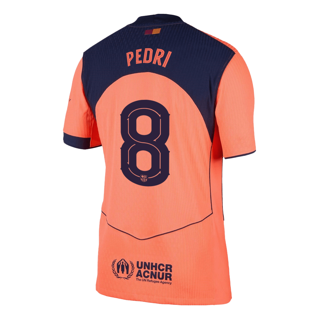 Oryginalna koszulka wyjazdowa PEDRI #8 Barcelona Third Away 2025/26
