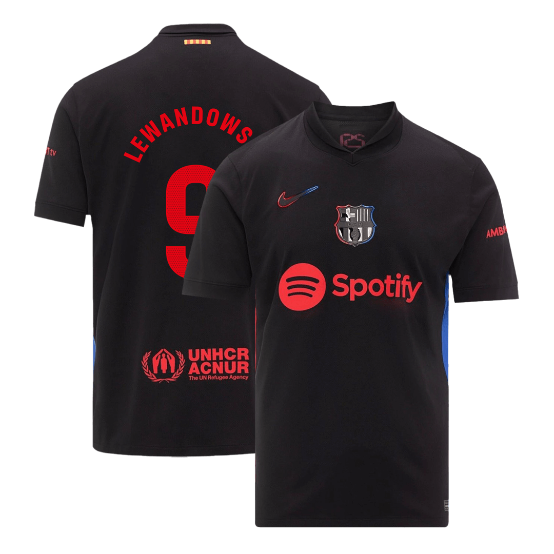 LEWANDOWSKI #9 Barcelona Koszulka wyjazdowa 2024/25