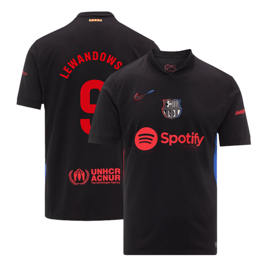 LEWANDOWSKI #9 Barcelona Koszulka wyjazdowa 2024/25