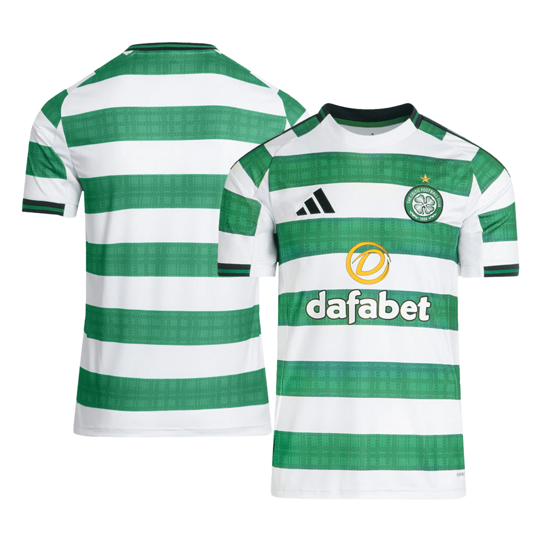 Koszulka domowa Celticu 2025/26 zielono-biała