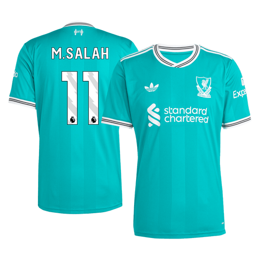 Koszulka wyjazdowa Liverpool M.SALAH nr 11, trzecia, 2025/26