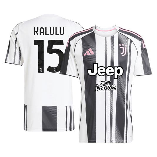 Koszulka piłkarska KALULU #15 Juventus Home 2025/26