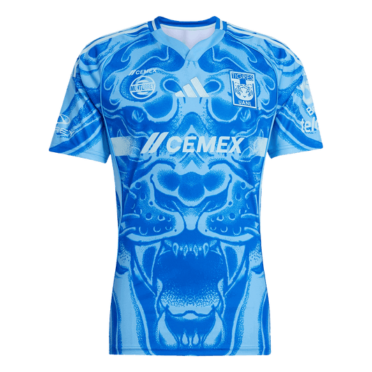 Wyjazdowa koszulka piłkarska Tigres UANL 25/26 niebieska
