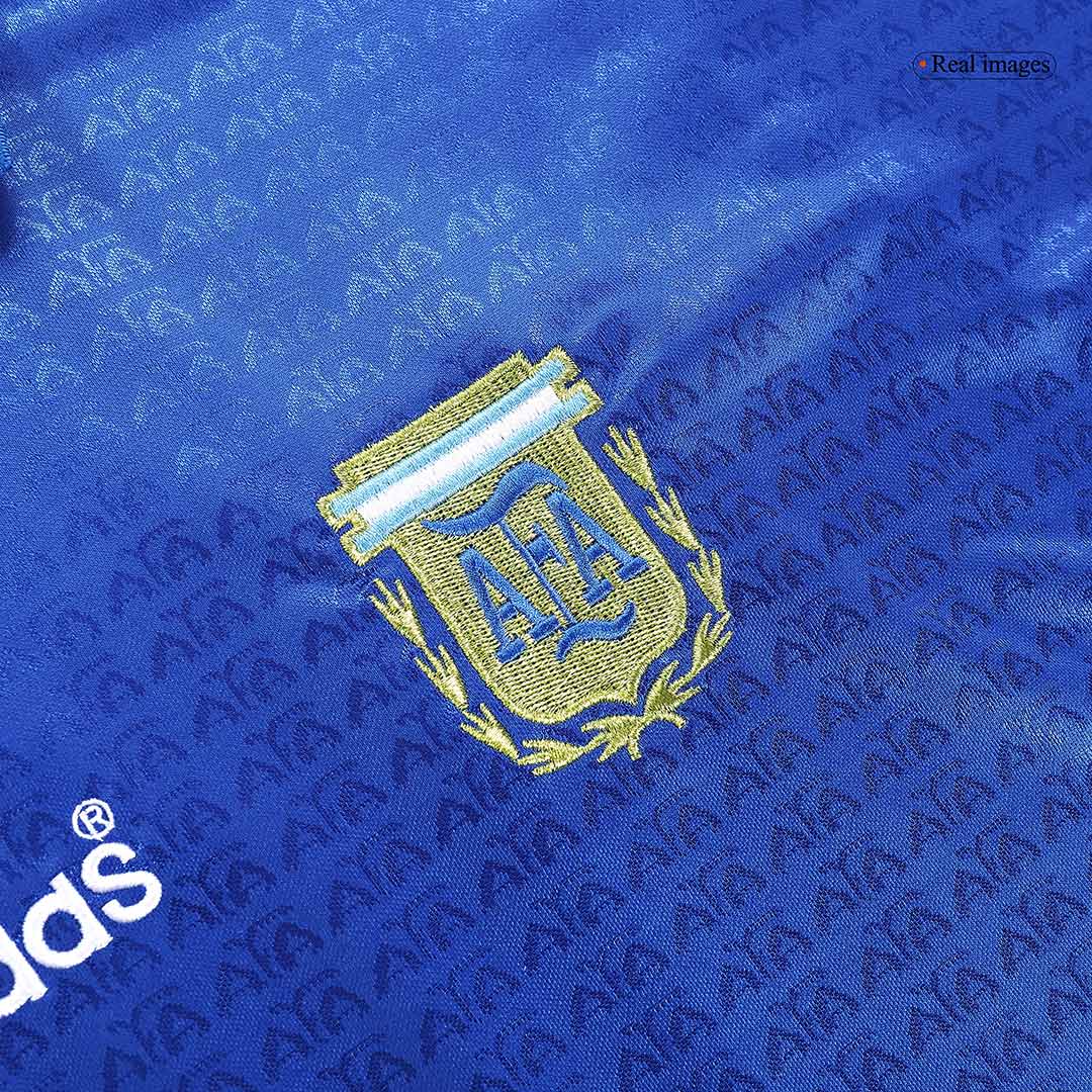 Koszulka wyjazdowa reprezentacji Argentyny Retro nr 10 z 1994 r.
