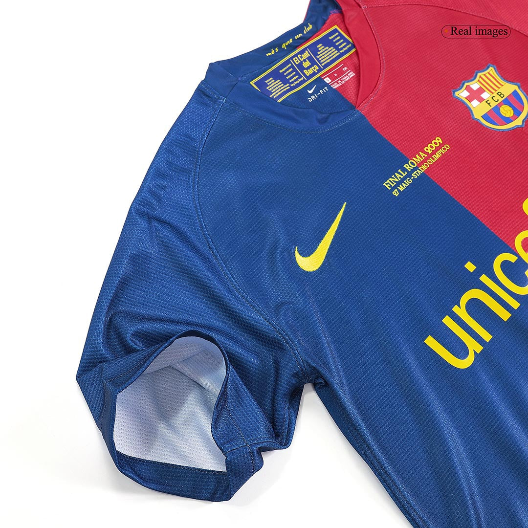 Koszulka piłkarska domowa Barcelona Retro MESSI #10 2008/09 - UCL