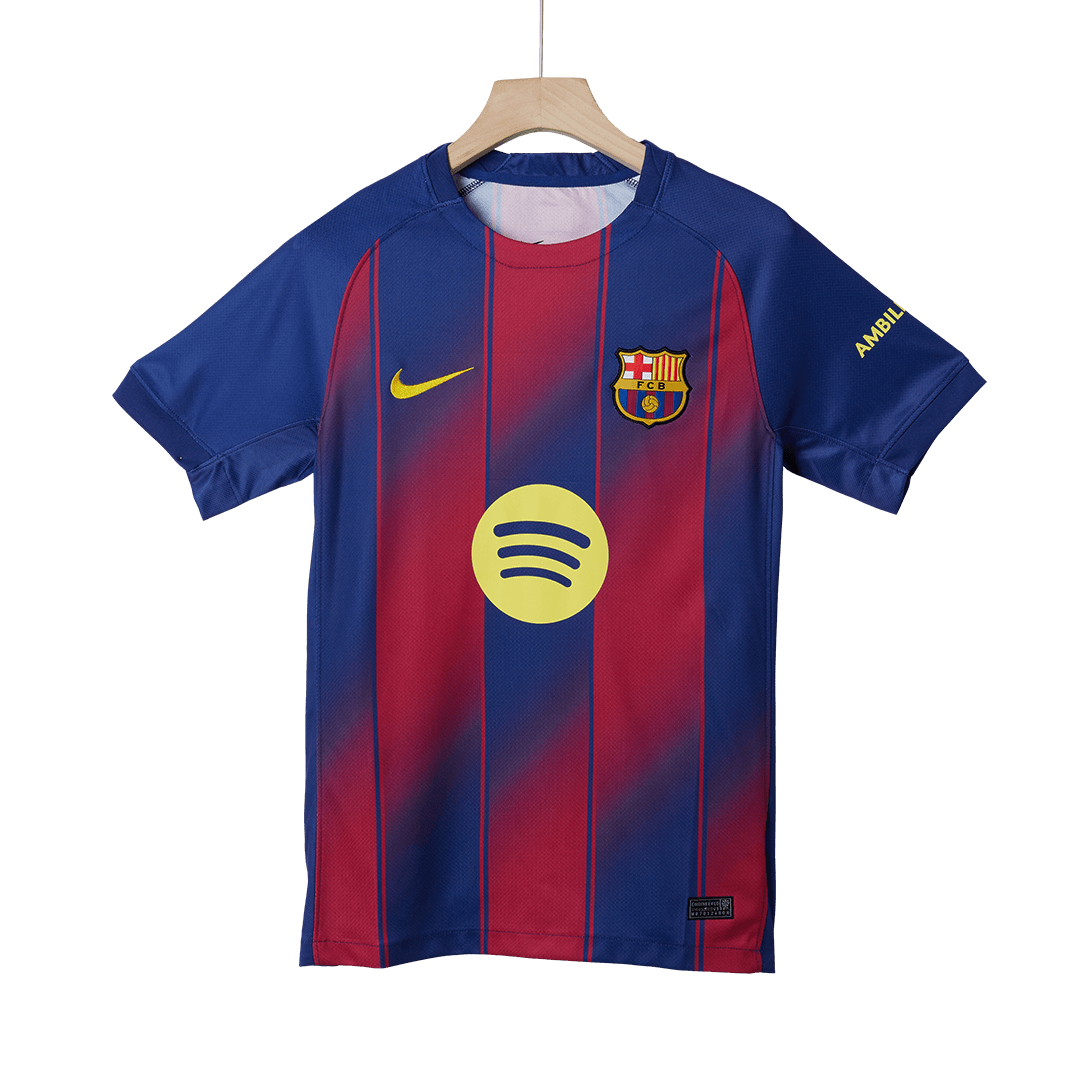 Koszulka domowa F.DE JONG #21 Barcelona 2025/26 Red&Blue - UCL