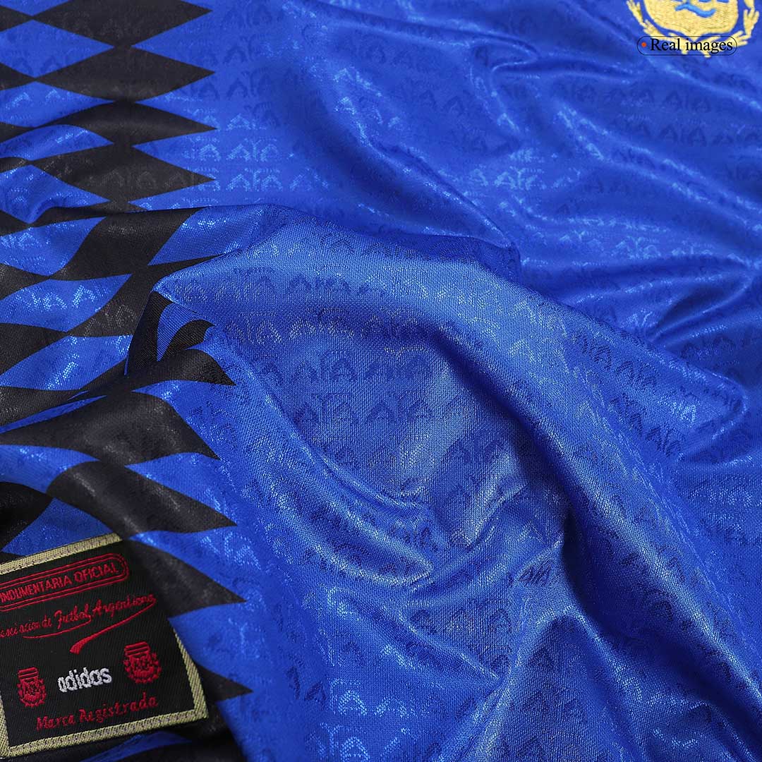 Koszulka wyjazdowa reprezentacji Argentyny Retro nr 10 z 1994 r.