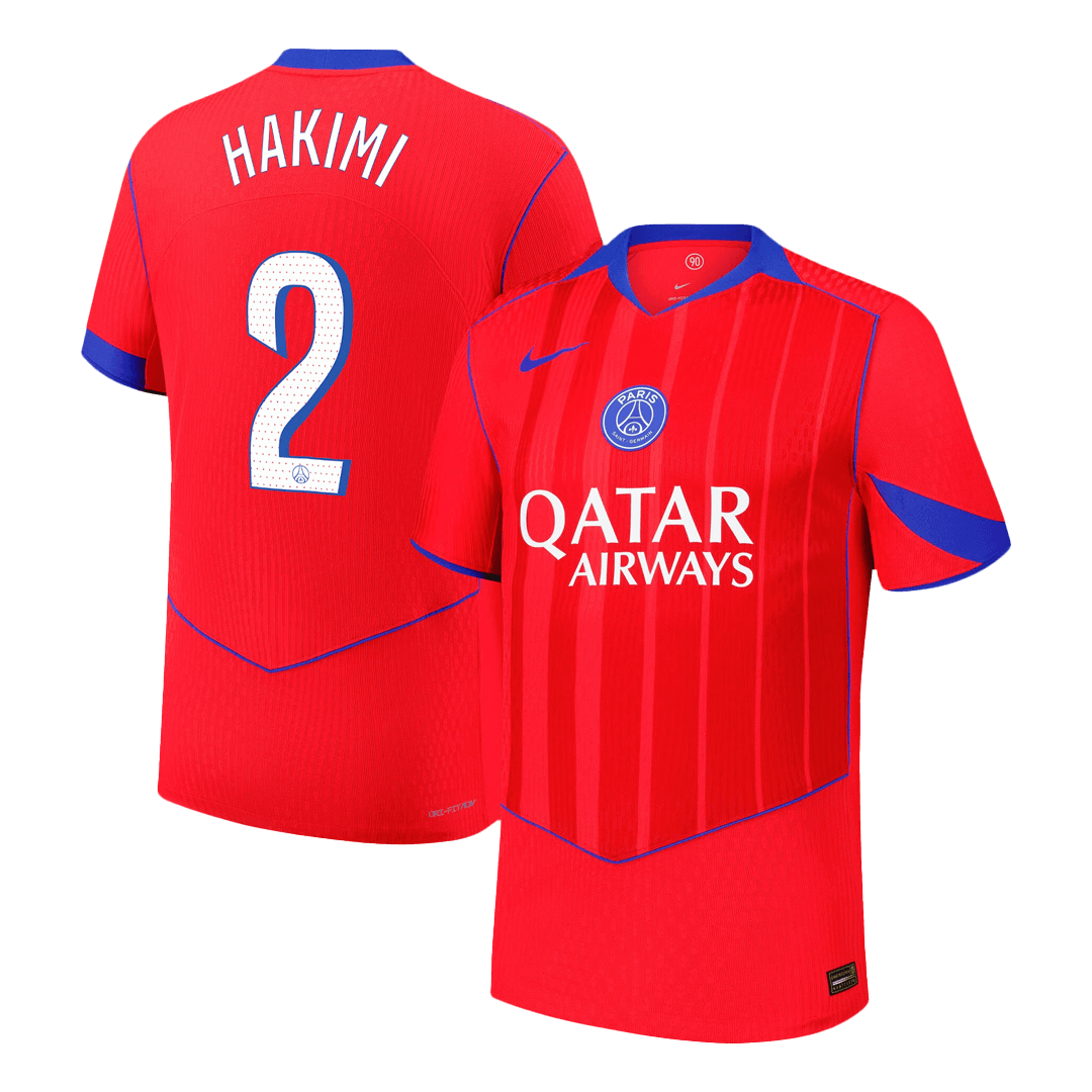 Oryginalna koszulka wyjazdowa HAKIMI #2 PSG na trzeci sezon 2025/26