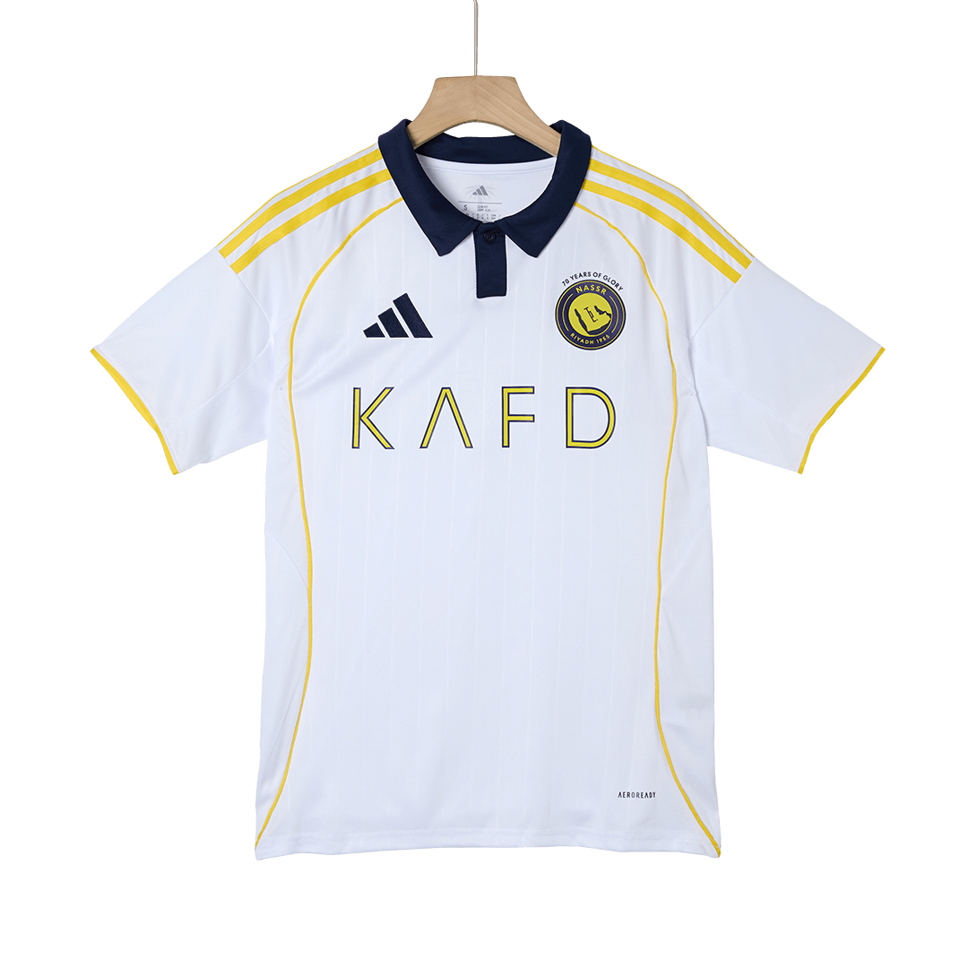 Koszulka wyjazdowa RONALDO #7 Al Nassr 2025/26, biała