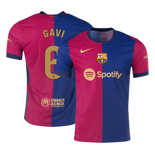 Oryginalna koszulka domowa GAVI #6 Barcelona 2024/25