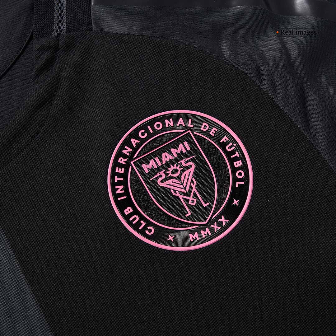 Oryginalna koszulka wyjazdowa DE PAUL #7 Inter Miami CF 2025 w kolorze czarno-szarym