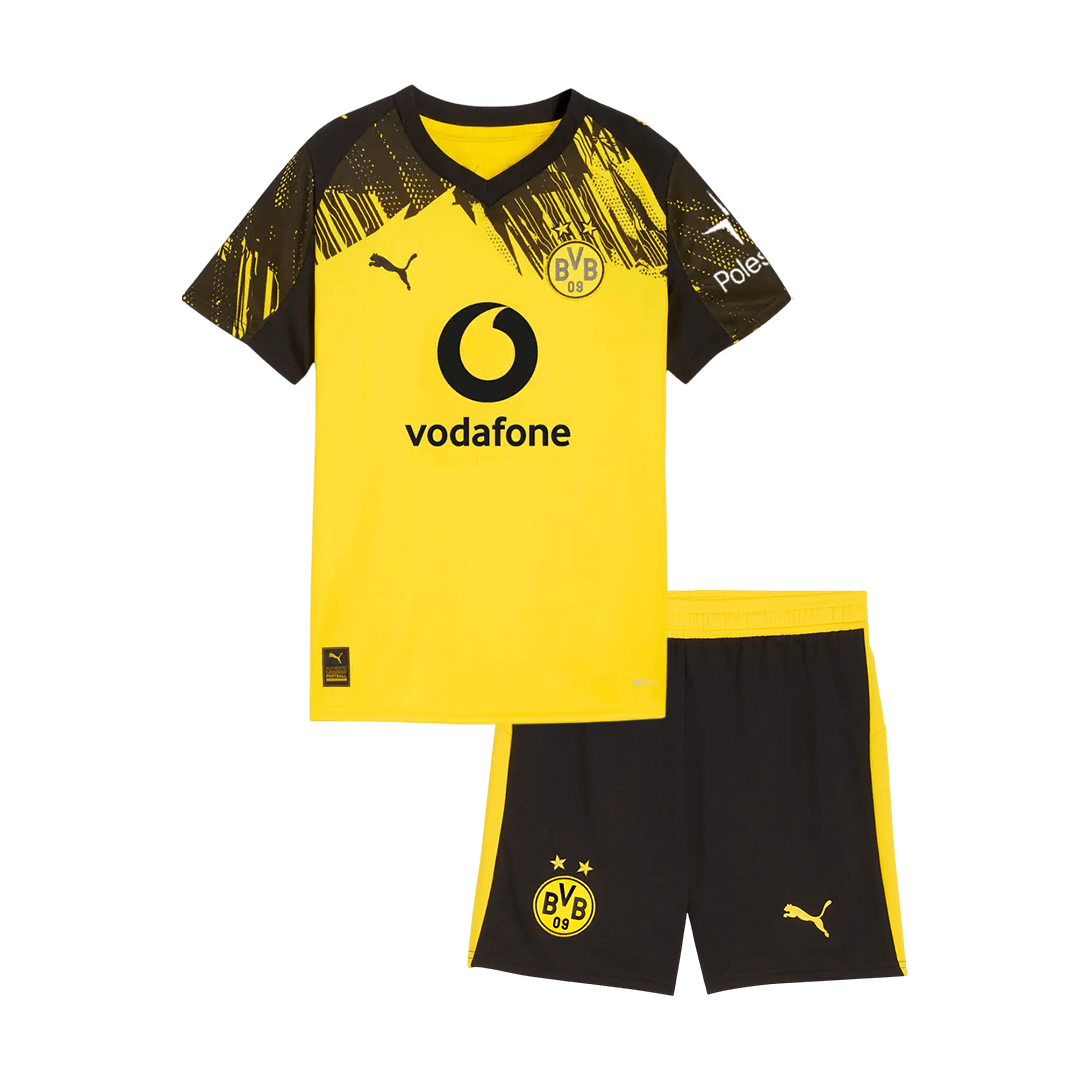 Dziecięcy zestaw piłkarski Borussia Dortmund (koszulka + spodenki) 2025/26
