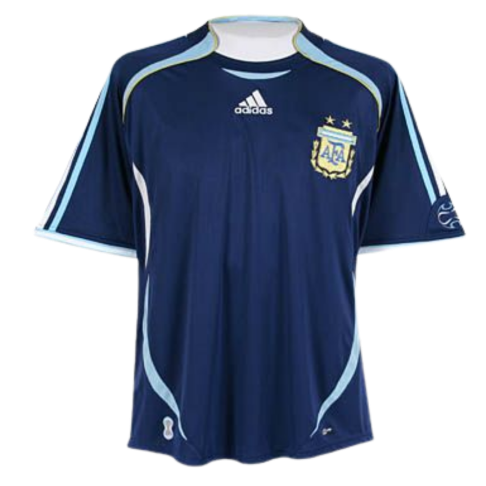 Koszulka wyjazdowa reprezentacji Argentyny z 2006 roku