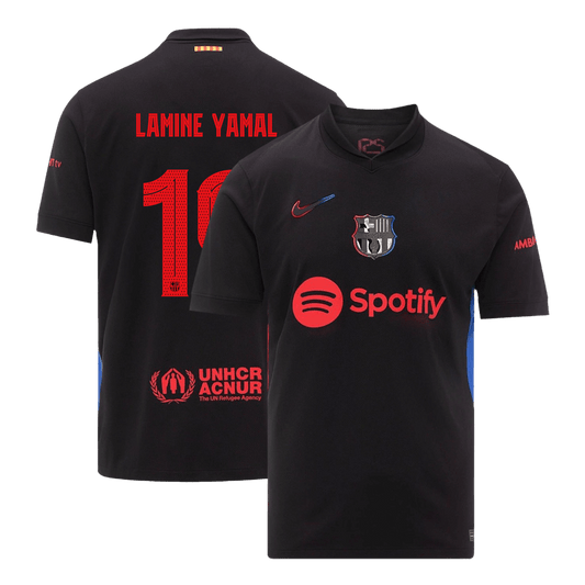 Koszulka wyjazdowa LAMINE YAMAL #19 Barcelona 2024/25 - UCL