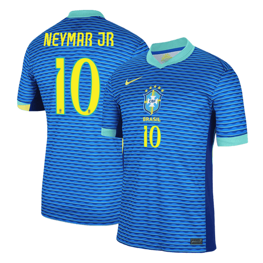 Koszulka wyjazdowa NEYMAR JR #10 Brazylia 2024