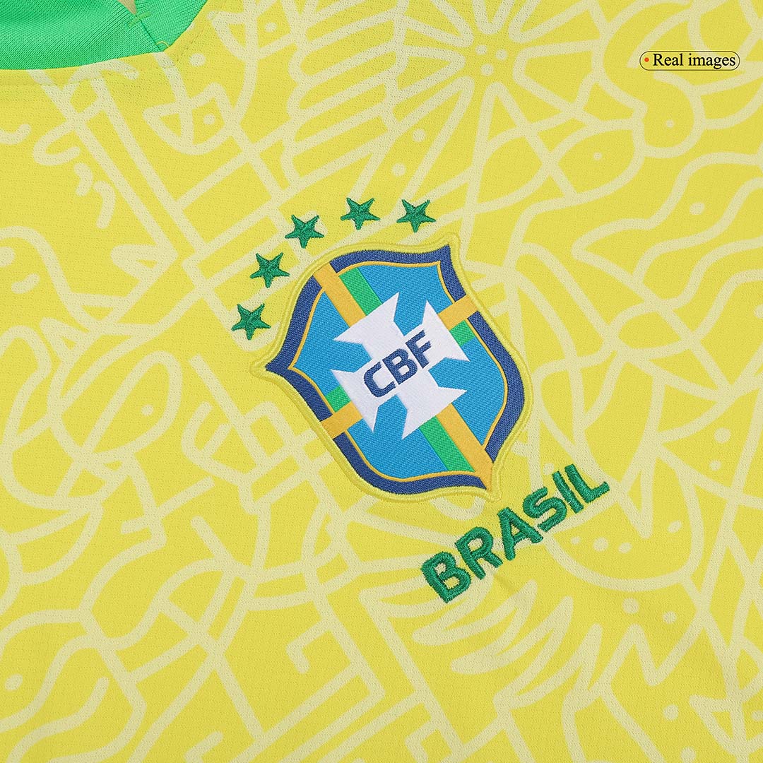 RODRYGO #10 Brazylia Koszulka Domowa Piłkarska Copa America 2024