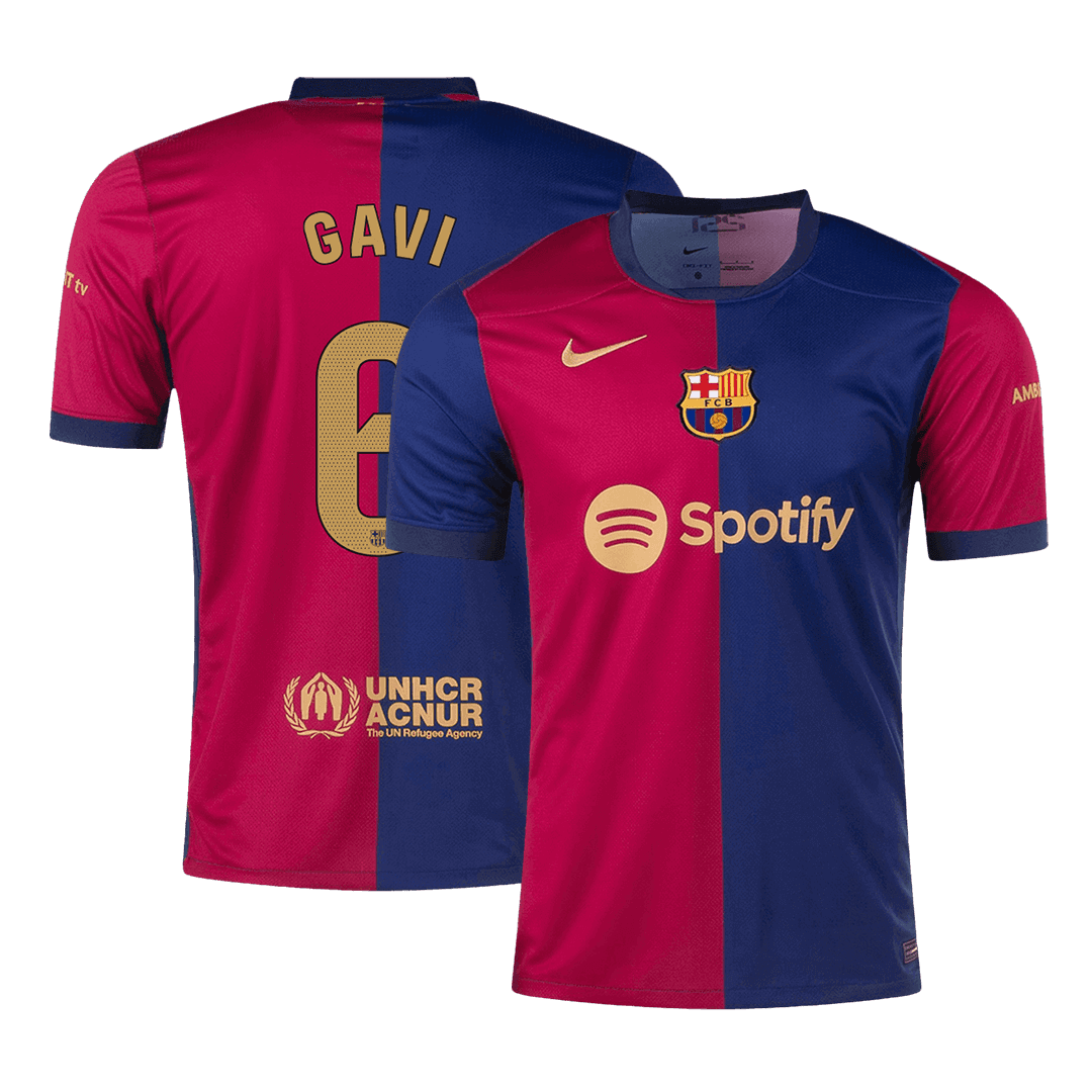 Koszulka domowa GAVI #6 Barcelona 2024/25