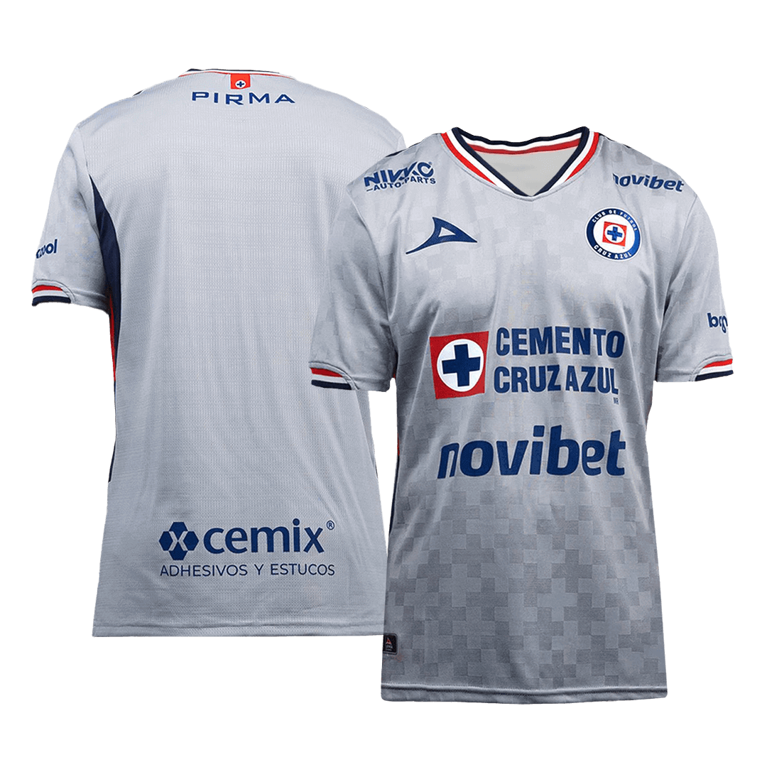 Koszulka wyjazdowa Cruz Azul 2025/26, szara