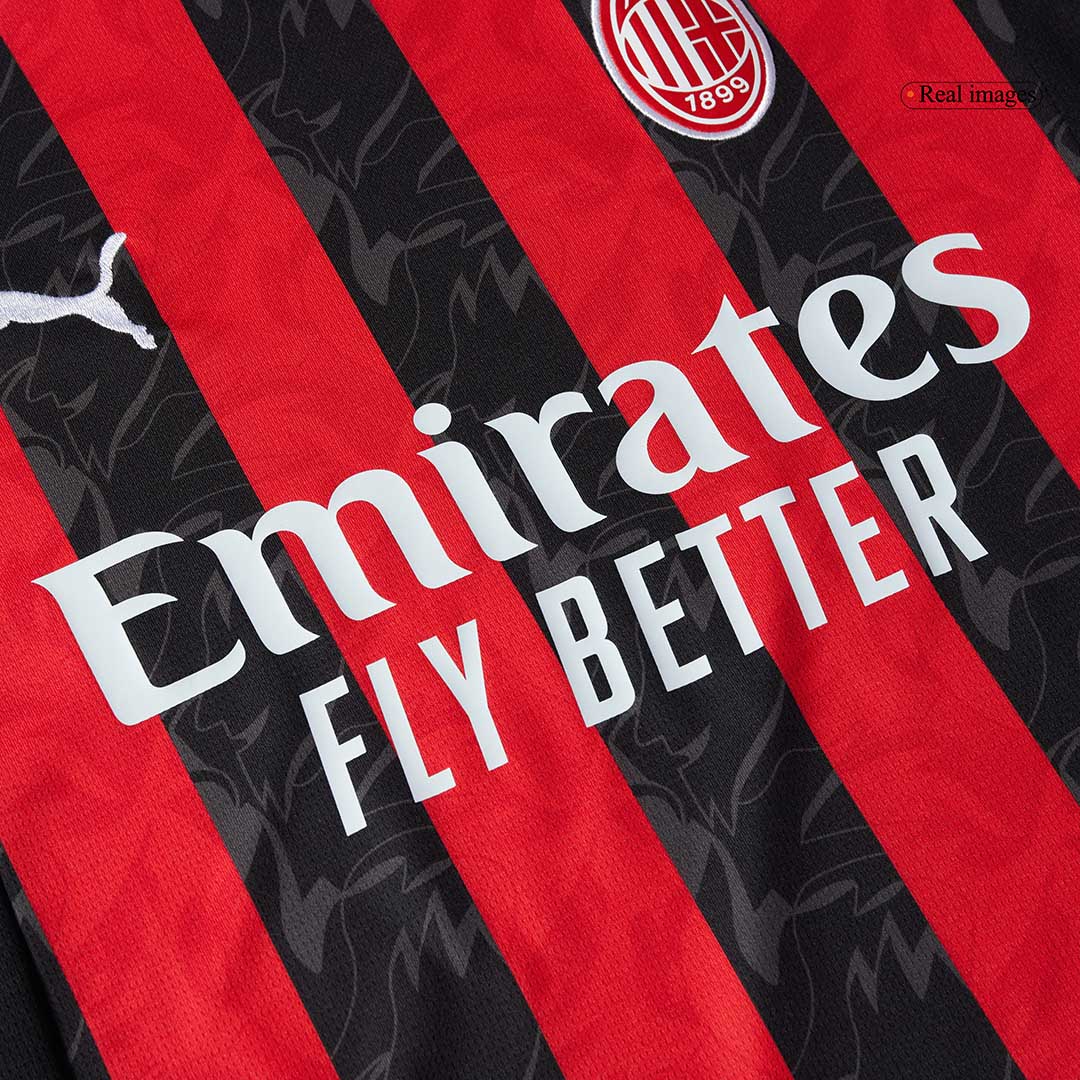 Koszulka piłkarska MODRIĆ #14 AC Milan 2025/26 czerwono-czarna