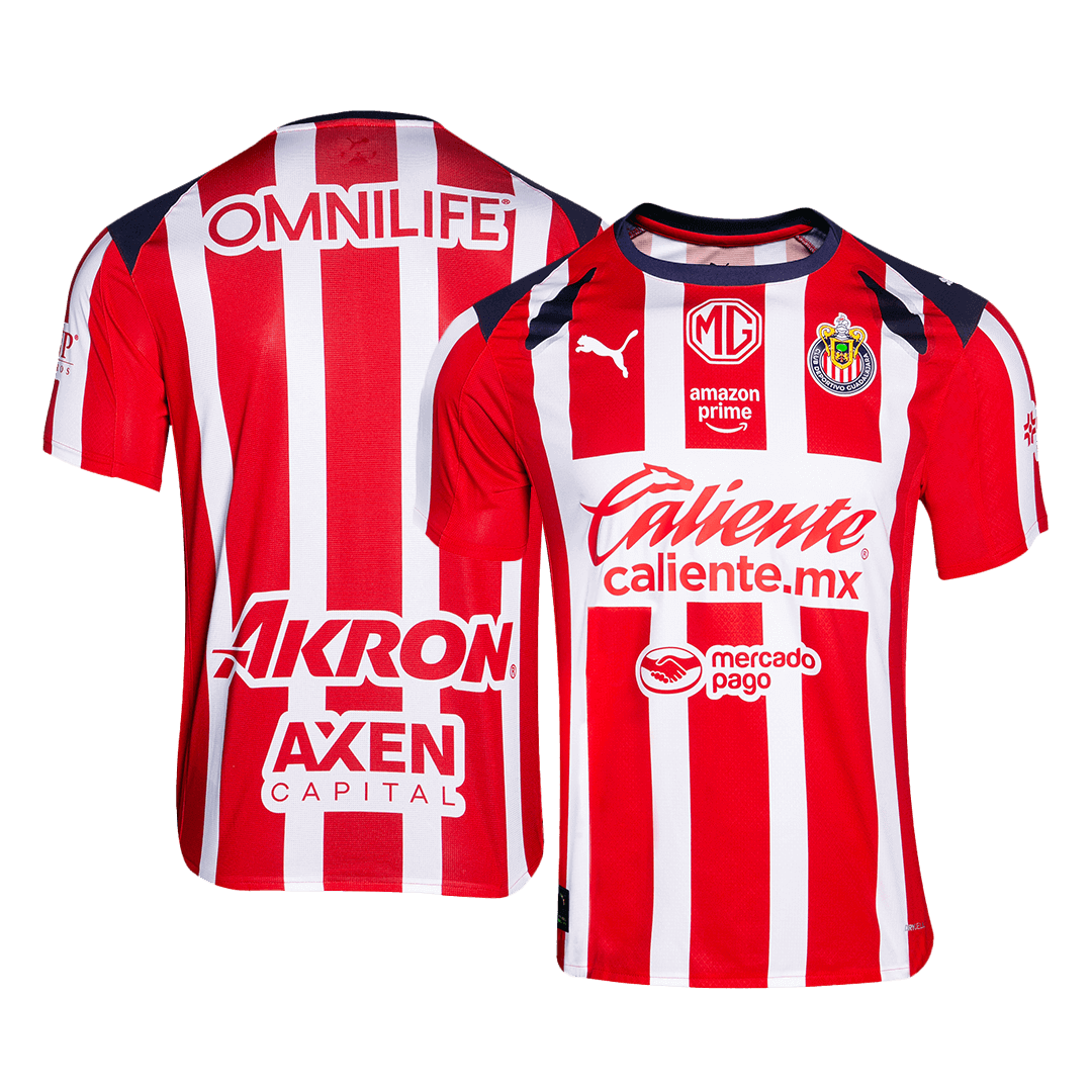 Koszulka domowa Chivas 2025/26 czerwono-biała