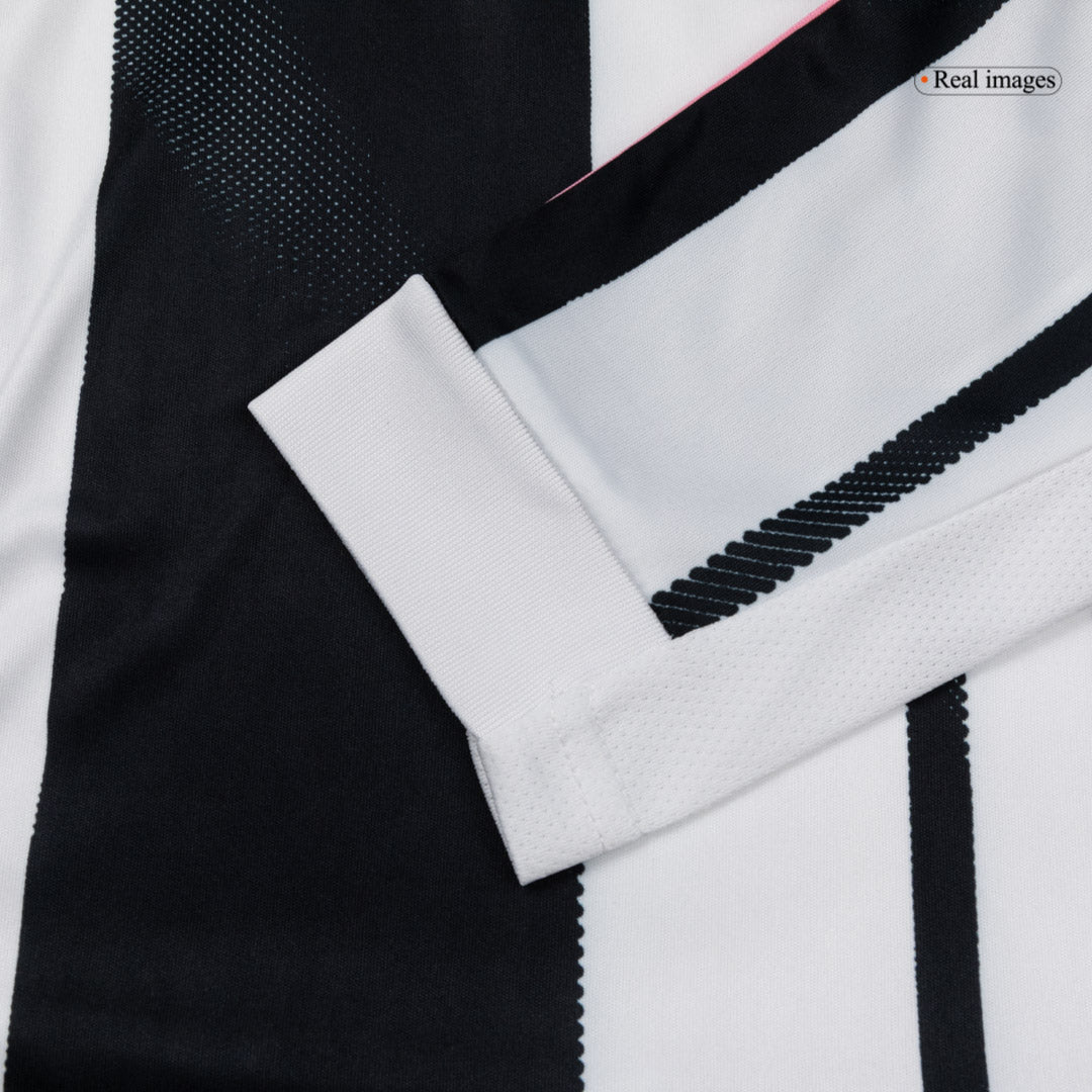 Koszulka piłkarska Juventus Home z długim rękawem 2025/26