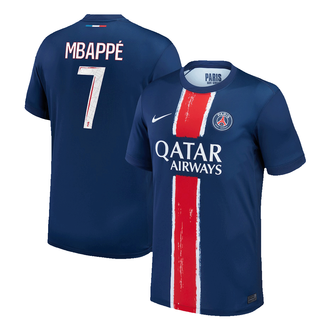 Domowa koszulka piłkarska MBAPPÉ #7 PSG 2024/25