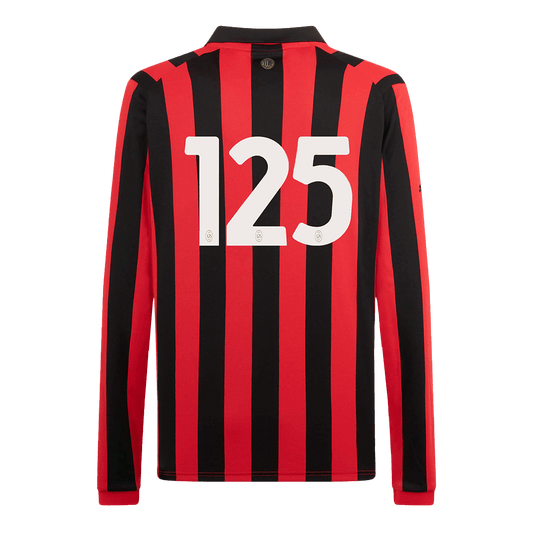 #125 AC Milan Koszulka piłkarska z długim rękawem na 125. rocznicę 2024/25