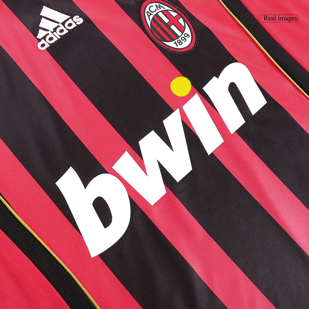 Koszulka piłkarska z długim rękawem AC Milan Retro 2006/07