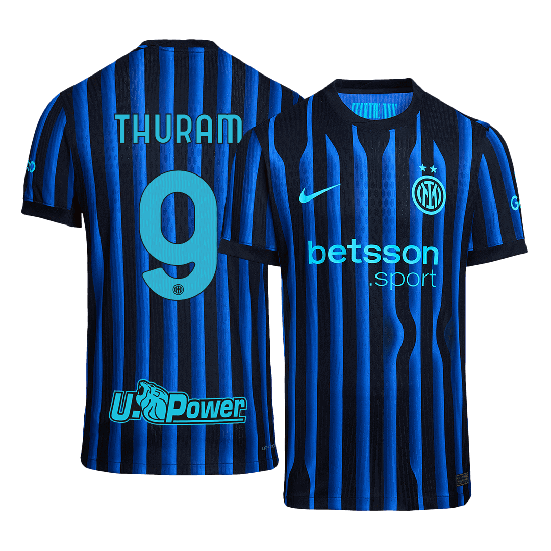 Oryginalna koszulka domowa THURAM #9 Inter Mediolan 2025/26
