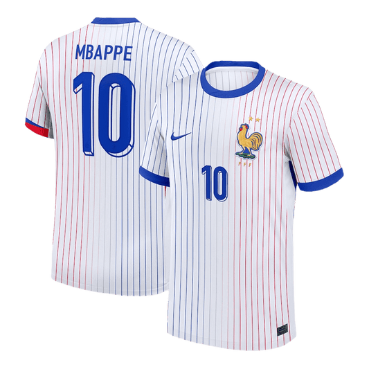 Koszulka wyjazdowa MBAPPE nr 10 France Soccer Jersey Euro 2024