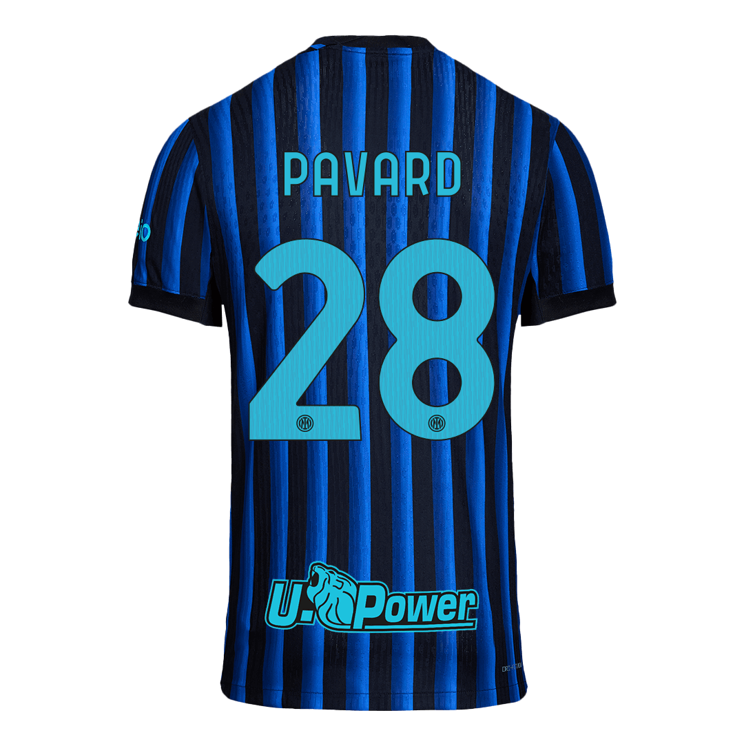 Oryginalna koszulka domowa Interu Mediolan PAVARD #28 na sezon 2025/26