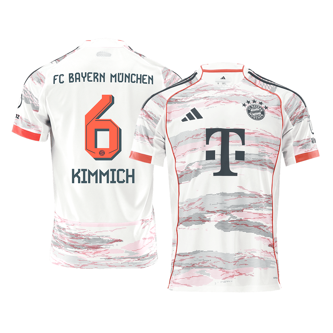 Wyjazdowa koszulka piłkarska KIMMICH #6 Bayern Monachium 2025/26
