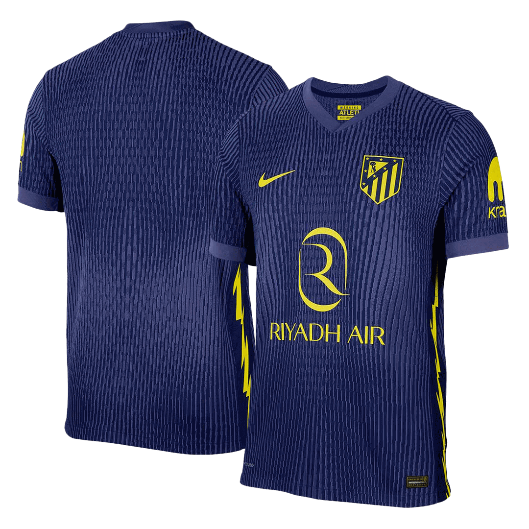 Oryginalna wyjazdowa koszulka piłkarska Atletico Madryt 2025/26 w kolorze granatowym