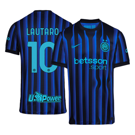 Koszulka domowa LAUTARO #10 Inter Mediolan 2025/26 Niebiesko-czarna