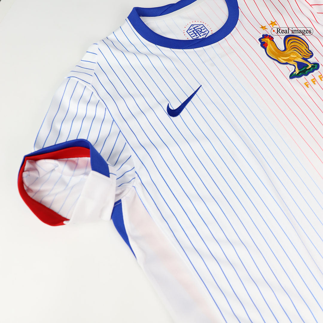Koszulka wyjazdowa MBAPPE nr 10 France Soccer Jersey Euro 2024
