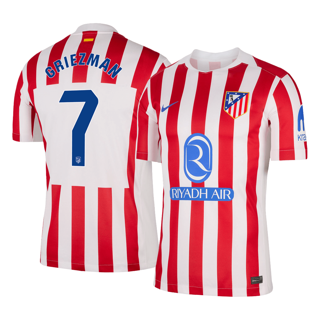 GRIEZMANN #7 Atletico Madryt Koszulka domowa piłkarska 2025/26