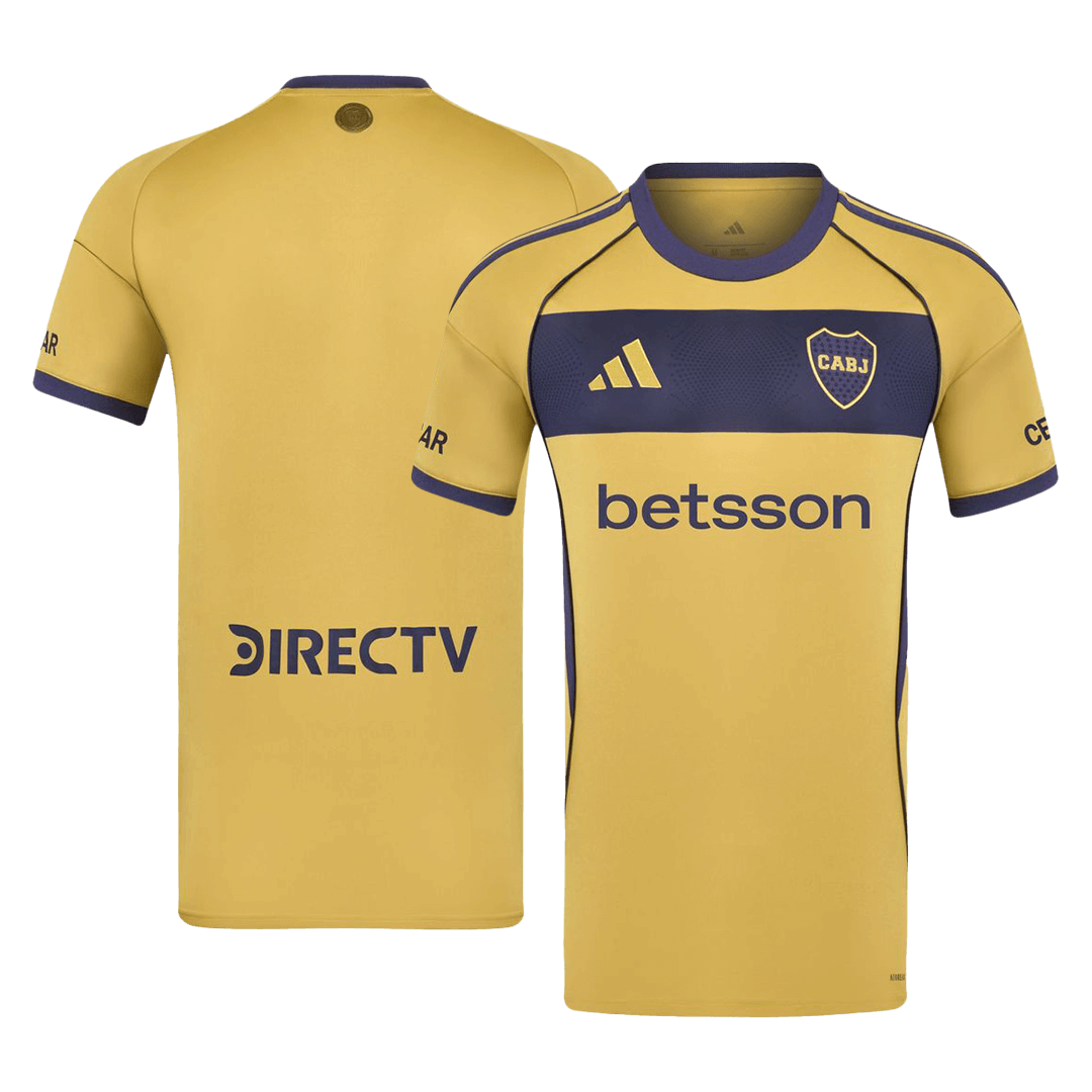 Koszulka wyjazdowa Boca Juniors 2025/26 żółta