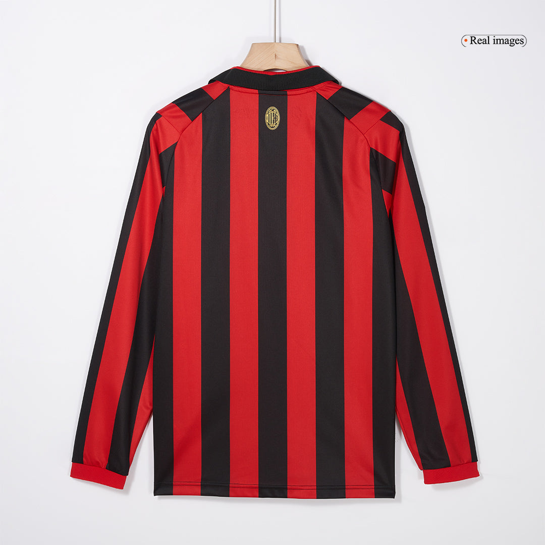 #125 AC Milan Koszulka piłkarska z długim rękawem na 125. rocznicę 2024/25
