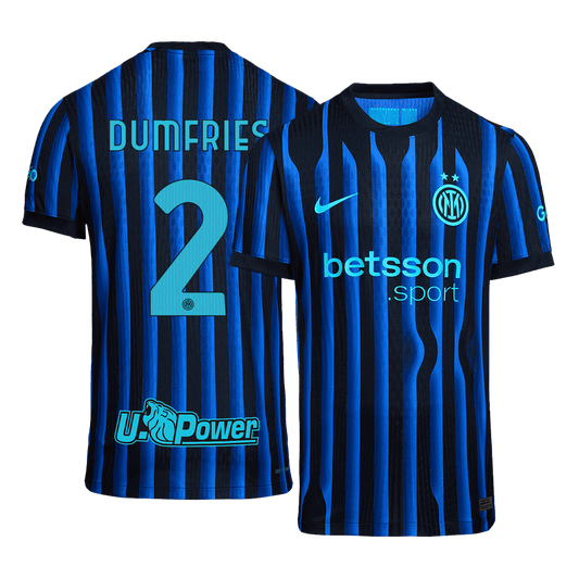 Oryginalna koszulka domowa DUMFRIES #2 Inter Mediolan 2025/26