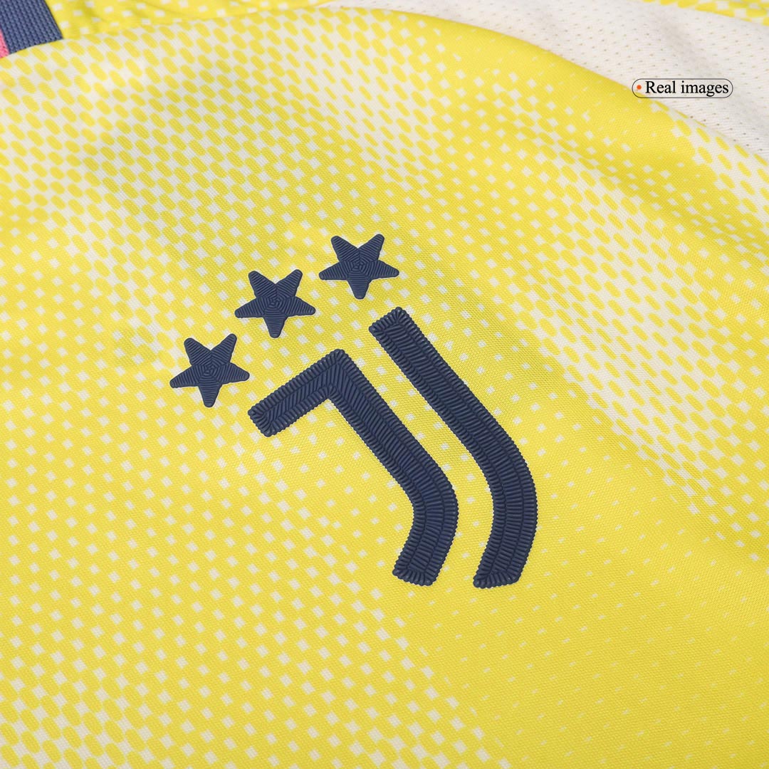Oryginalna wyjazdowa koszulka piłkarska Juventusu 2024/25
