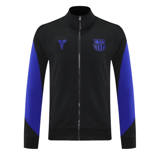 Kurtka treningowa Barcelona 25/26 czarno-fioletowa
